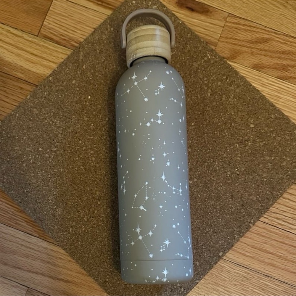 Gray Constellation Water Bottle